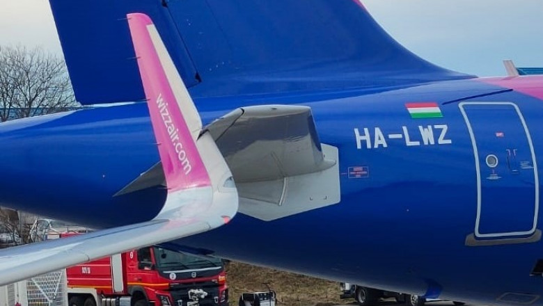 Photo of video | Două avioane s-au ciocnit pe un aeroport din România. Momentul, surprins de un pasager